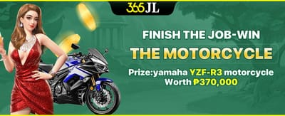 Motorcycle Grand Prize Draw promotion banner